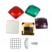 DZ-1039 square shape flat back glass stones for jewelry making