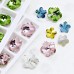 DZ 3101 6*6mm flower shape crystal fancy stone k9 crystal rhinestone for nail art
