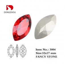 DZ 3004 32x17 mm Navette shape crystal beads DZ 3004 32x17 mm Navette shape crystal beads