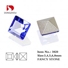 DZ 3020 square shape crystal fancy stone 