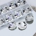 DZ-3001 27 mm Round Shaped Crystal Fancy Stones 