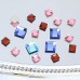 DZ-1008 square flat back fancy crystal stone for jewelry making