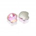 DZ 3321 8*8mm shell shape effect color crystal fancy stone for nail art