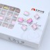 DZ 3006 10*8mm rectangle shape effect color crystal fancy stone for nail art