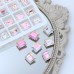 DZ 3006 10*8mm rectangle shape effect color crystal fancy stone for nail art