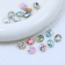 DZ 3002 10*8mm oval shape effect color crystal fancy stone for nail art