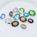 DZ 3002 12*10mm oval shape crystal fancy stone for nail art