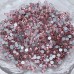 non hotfix light pink color round shape flatback stone for nail art clothes decoration ss3-ss20(1440pcs/pack)