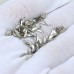 DZ 2867 6*2mm boat shape glass flatback stone for nail art (1440pcs/pack)