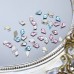 DZ 2354 8*5mm kite shape glass flatback stone for nail art (720pcs/pack)
