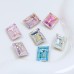 DZ 3006 14*10mm rectangle shape effect color crystal fancy stone for nail art DZ 3006 14*10mm rectangle shape effect color crystal fancy stone for nail art