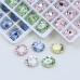  DZ 3002 12*8mm oval shape crystal fancy stone for nail art 