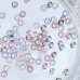 DZ 3051 4mm round shape transparency clear crystal fancy stone k9 crystal rhinestone for nail art
