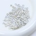 DZ 2008 4*4mm square shape glass flatback stone for nail art (1440pcs/pack)