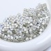 DZ 2008 4*4mm square shape glass flatback stone for nail art (1440pcs/pack)