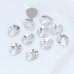 DZ1043 Drop Shape Glass Flat Back Crystal 