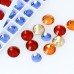 DZ 1001 Round  Flat back crystal stone 