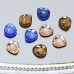DZ-1073 flat back drop shape crystal rhinestones for jewelry making