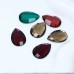 DZ-1713 drop flat back crystal rhinestones decorative for jewelry 