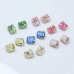 DZ 3118 10*8mm octagon shape effect color crystal fancy stone for nail art DZ 3118 10*8mm octagon shape effect color crystal fancy stone for nail art