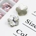 DZ 3101 6*6mm flower shape crystal fancy stone k9 crystal rhinestone for nail art