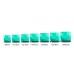 DZ-1039 square shape flat back glass stones for jewelry making