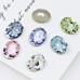 DZ 3002 10*8mm oval shape crystal fancy stone for nail art