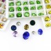 DZ 3051 4mm 6mm round shape crystal fancy stone k9 crystal rhinestone for nail art
