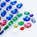 DZ 3063 10X7 MM oval shape crystal sew on stone DZ 3063 10X7 MM oval shape crystal sew on stone