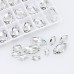 DZ 3066 12X6 MM Navette shape crystal sew on stone 