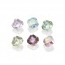 DZ 3011 8*8mm oval shape crystal fancy stone for nail art