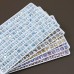 DZ 3025 6.5*6mm rectangle shape effect color crystal fancy stone for nail art