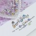 DZ 3025 6.5*6mm rectangle shape effect color crystal fancy stone for nail art