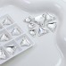 DZ 4069 12*12MM triangle shape crystal AB sew on stone