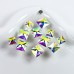 DZ 4068 16mm crystal sew on rhinestone square shape