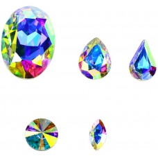 Mix Shape AB Nail Art Rhinestone